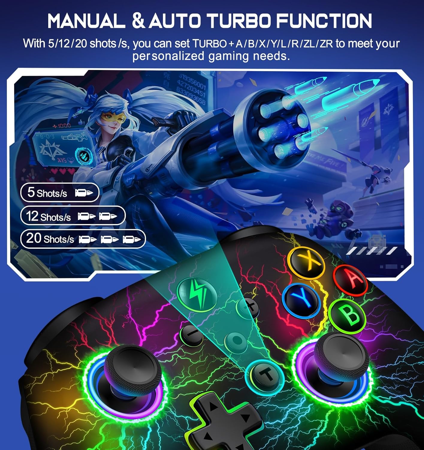 Mando Pro Inalámbrico RGB Ultimate