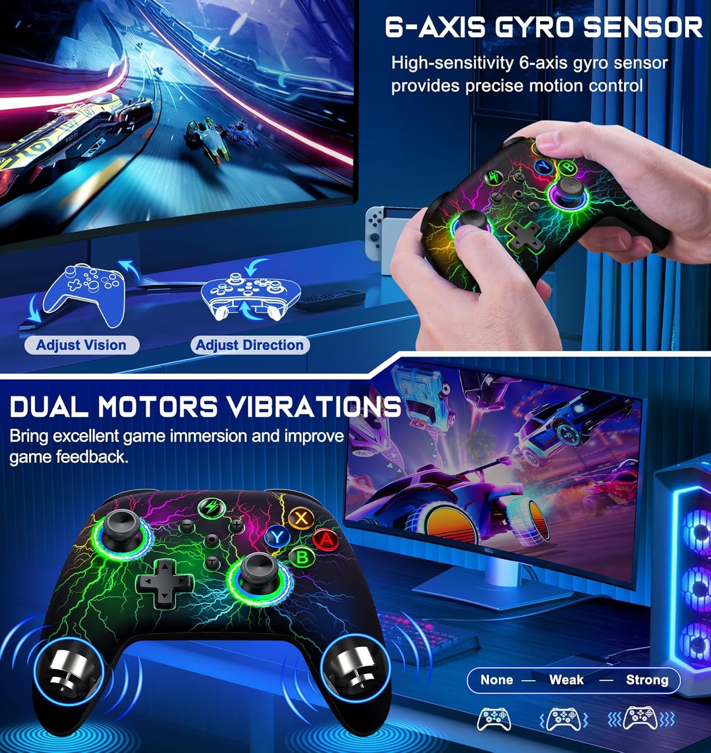 Mando Pro Inalámbrico RGB Ultimate